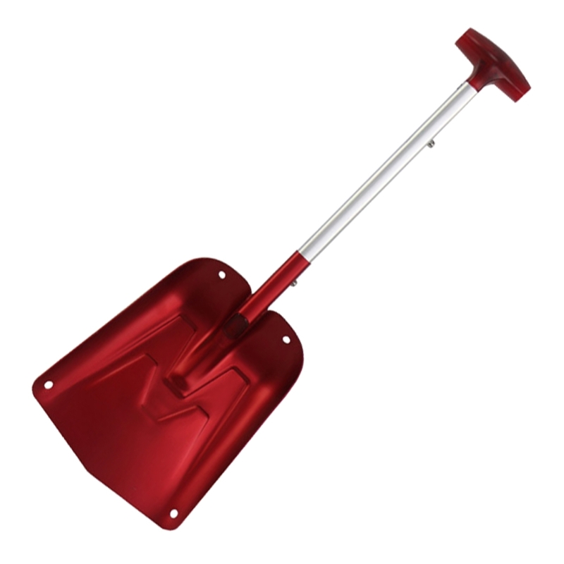 Premium Portable Lightweight Aluminum Snow Shovel Best Car & Driveway Emergency Tool