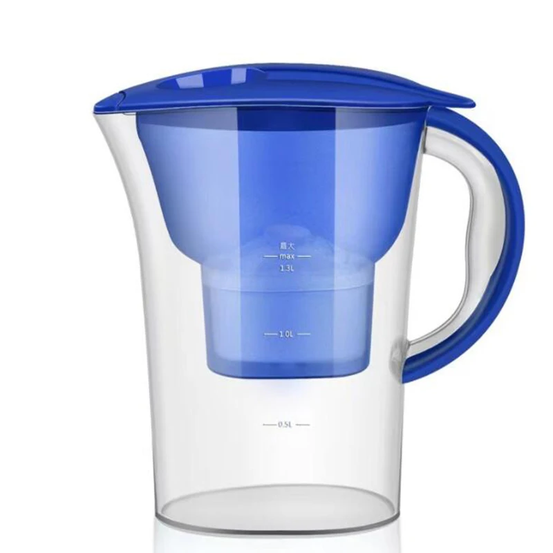 Water Filter Pitcher with Stage Filtration BPA Free Water Purifier Jug for Home & Office