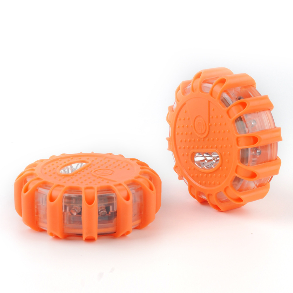 Magnetic LED Emergency Car Beacon Light with Strobe Flashlight for Roadside Safety
