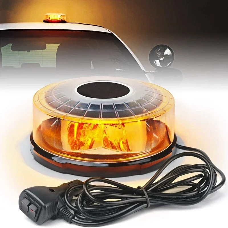 Super Bright LED Car Roof Emergency Light Strobe Beacon with Flashing Warning
