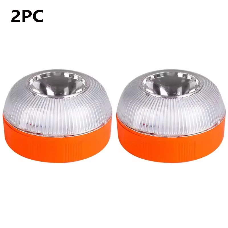 Premium Vehicle Emergency Safety LED Warning Light with Magnetic Mount & Battery Powered Beacon