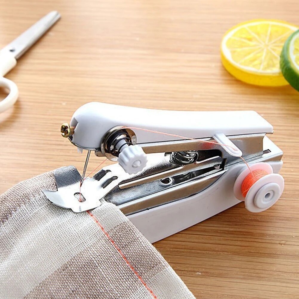 Portable Handheld Sewing Machine for Quick Repairs & Travel Stitching