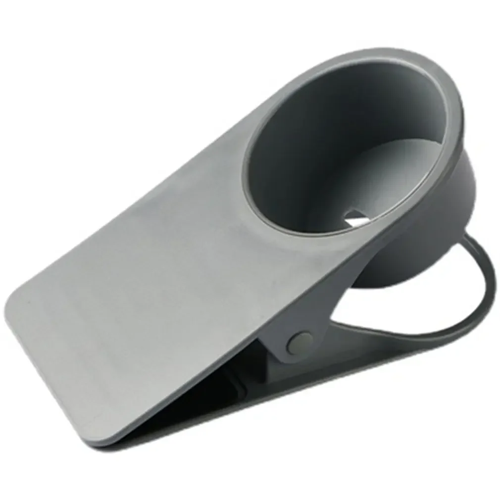 Clip On Desk Cup Holder Space-Saving desk cup holder for Office & Car Side Tables