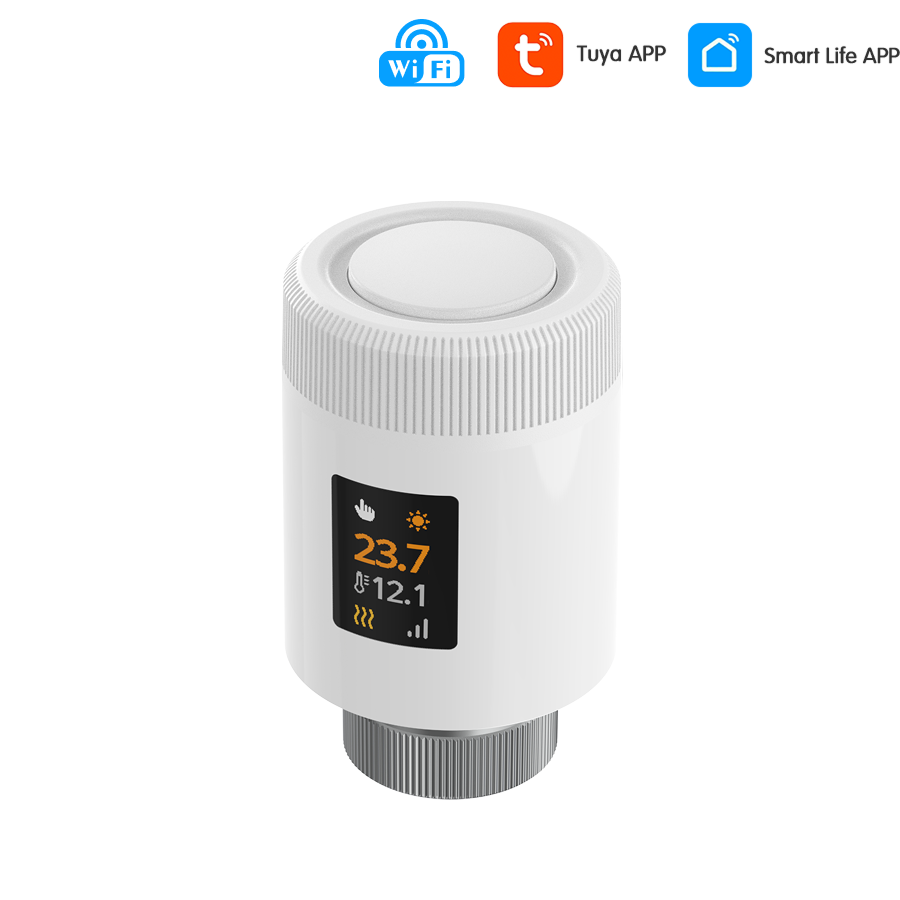 Smart Radiator Valve WiFi Thermostat with App Control & Voice Integration