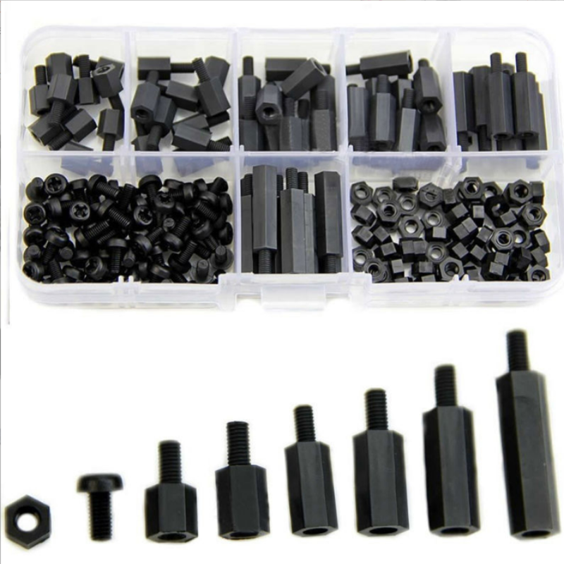 Nylon Standoff Kit PCB Spacer Screws Set for Motherboard Mounting