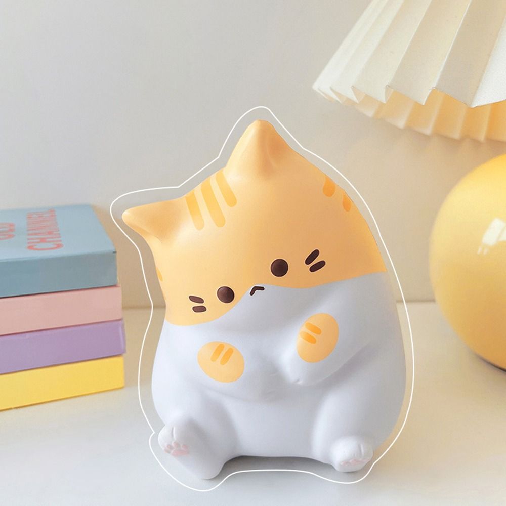 Kawaii Cat Squeeze Plush Toy for Stress Relief and Anxiety
