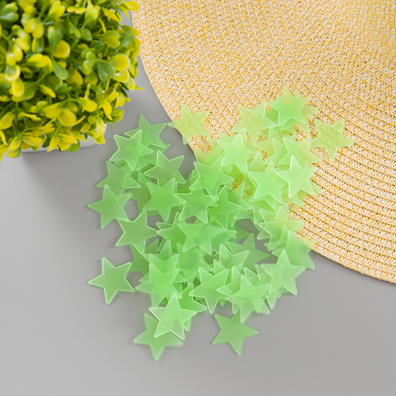 Glow in the Dark Stars Luminous Wall Stickers for Kids Bedroom & Nursery Decor