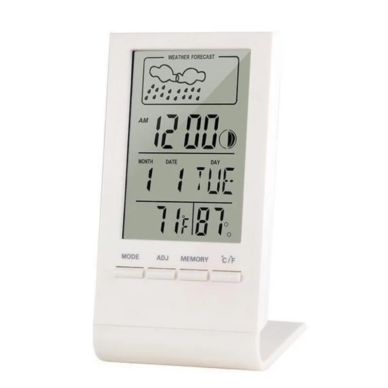 Digital Weather Station with Indoor Outdoor Thermometer, Hygrometer & Alarm Clock