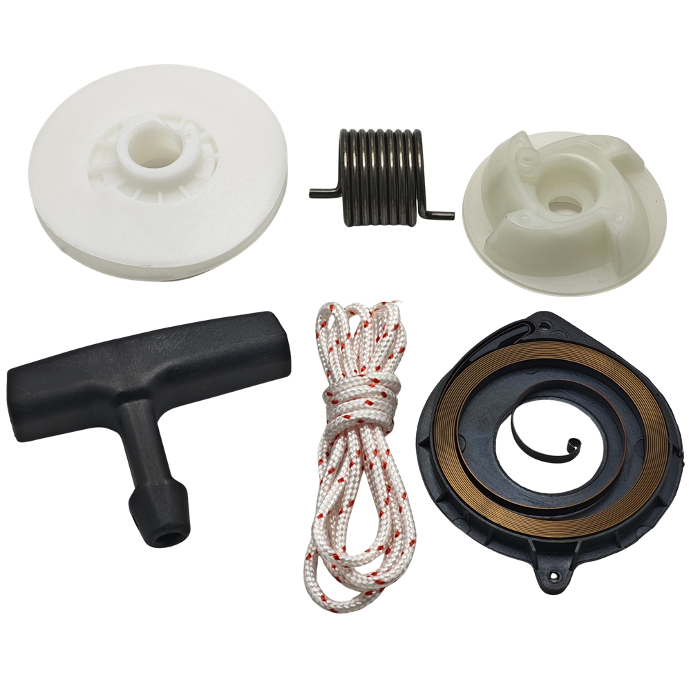 Husqvarna Recoil Starter Kit Pulley Spring Rope Grip for Chainsaws