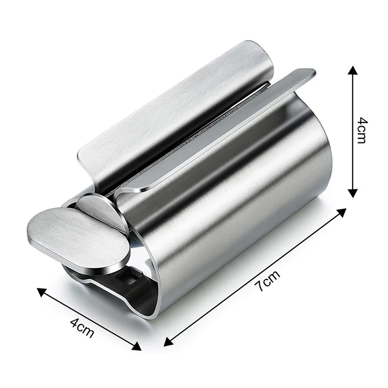 Stainless Steel Toothpaste Squeezer Tube Roller Dispenser