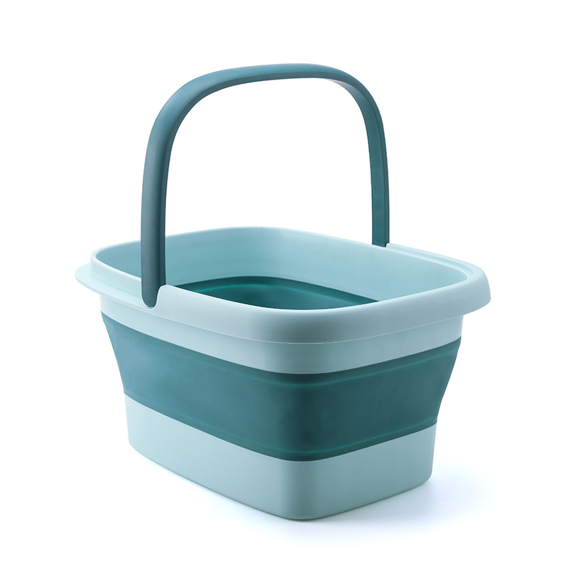 Foldable Foot Spa Basin Portable Pedicure Tub for Soaking and Home Care