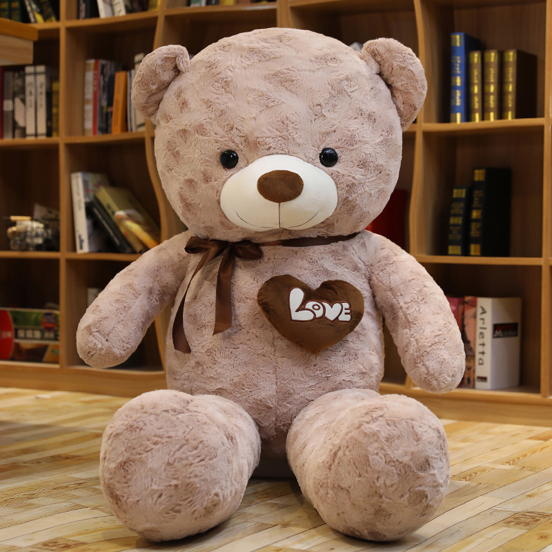 Love Teddy Bear Plush Toy Soft Stuffed Animal Gift for Kids and Loved Ones