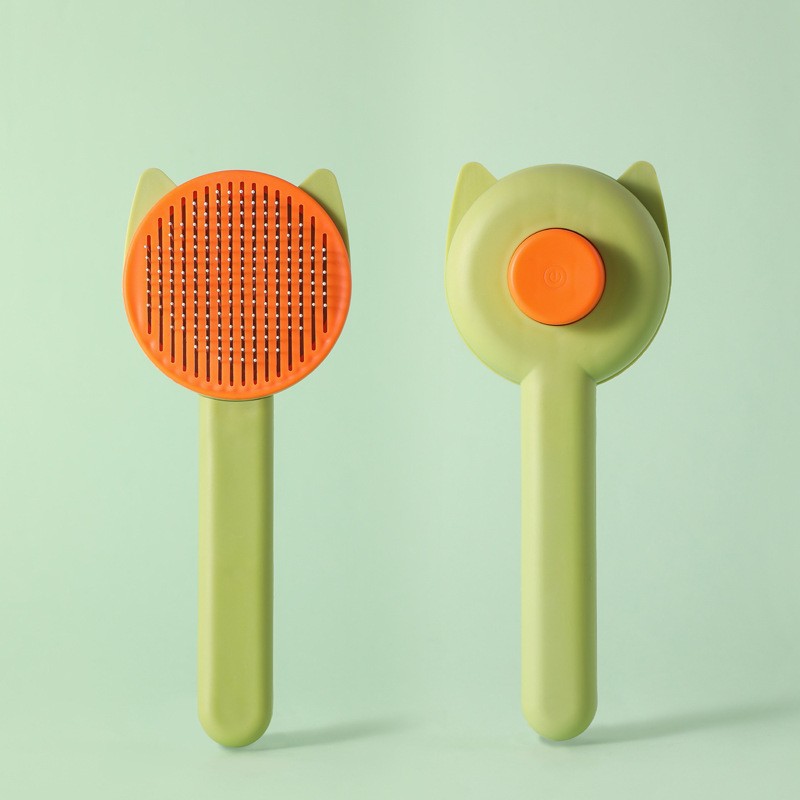 Cat Grooming Brush for Shedding and Easy Pet Hair Removal