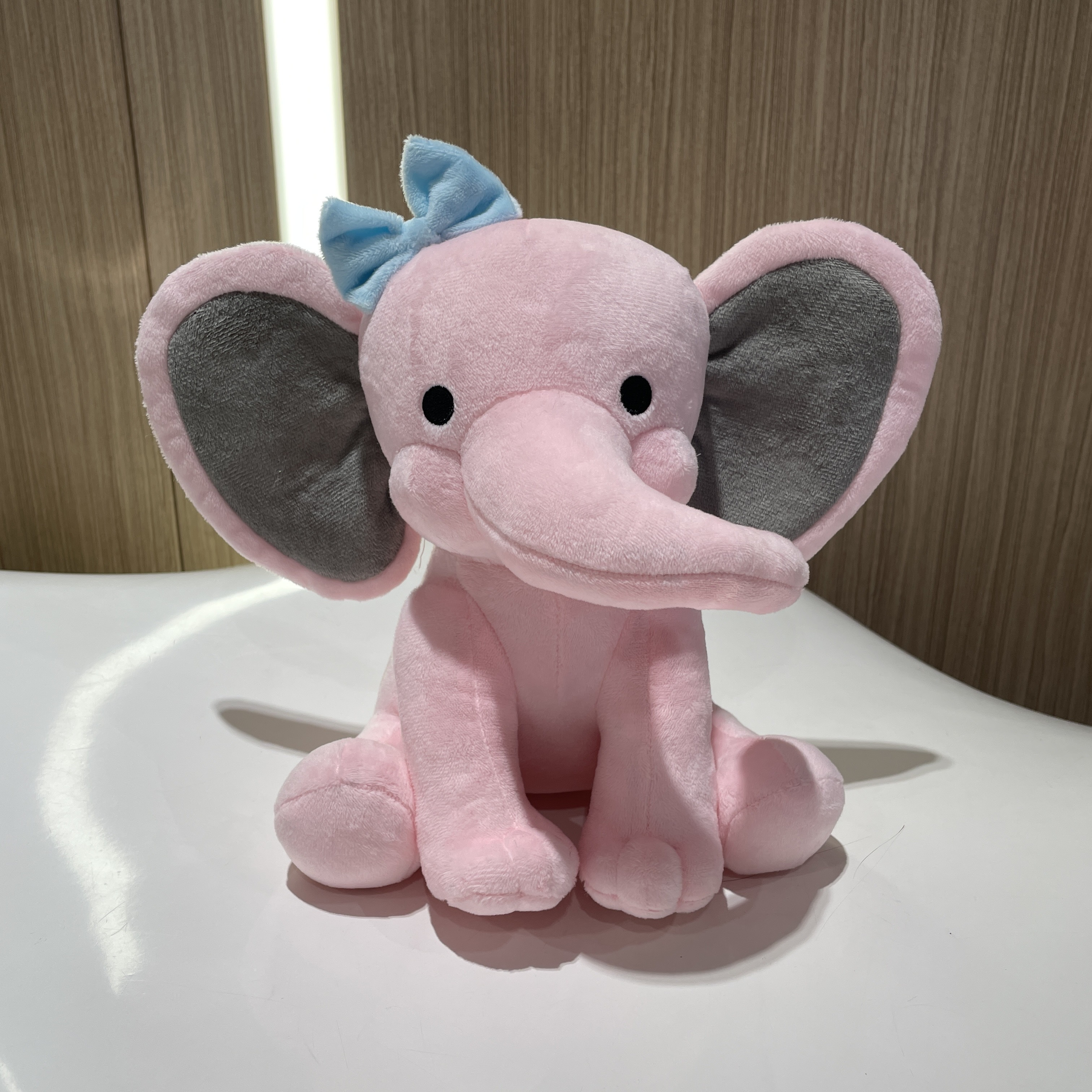 Elephant Plush Toy with PP Cotton Filling for Kids Room Decor