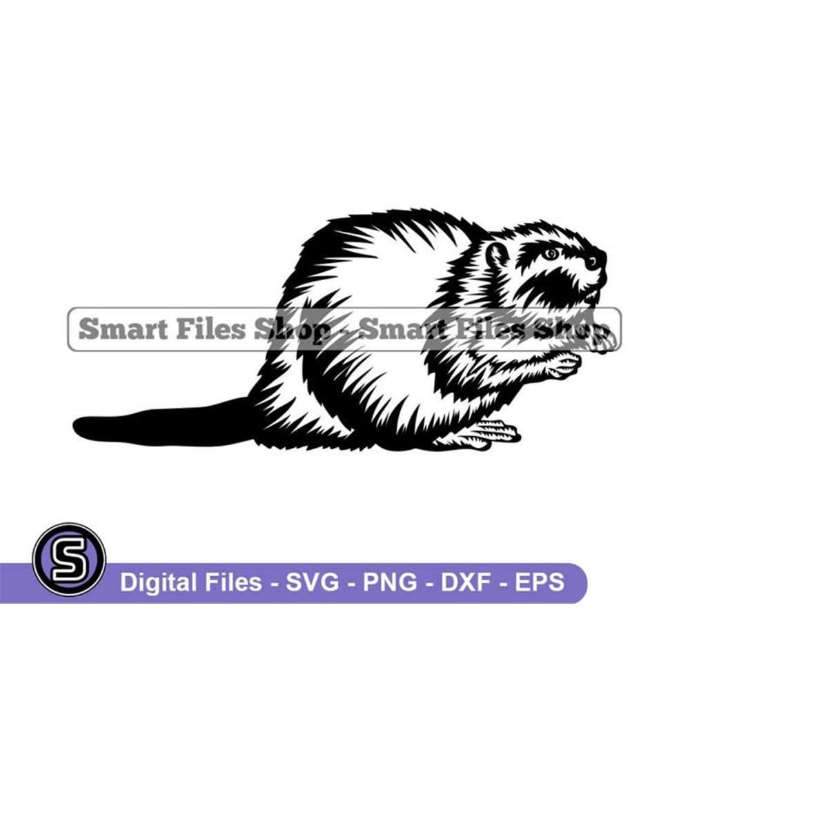 Beaver 2 SVG, Beaver SVG, Animals Svg, Beaver Dxf, Beaver Pn - Inspire ...
