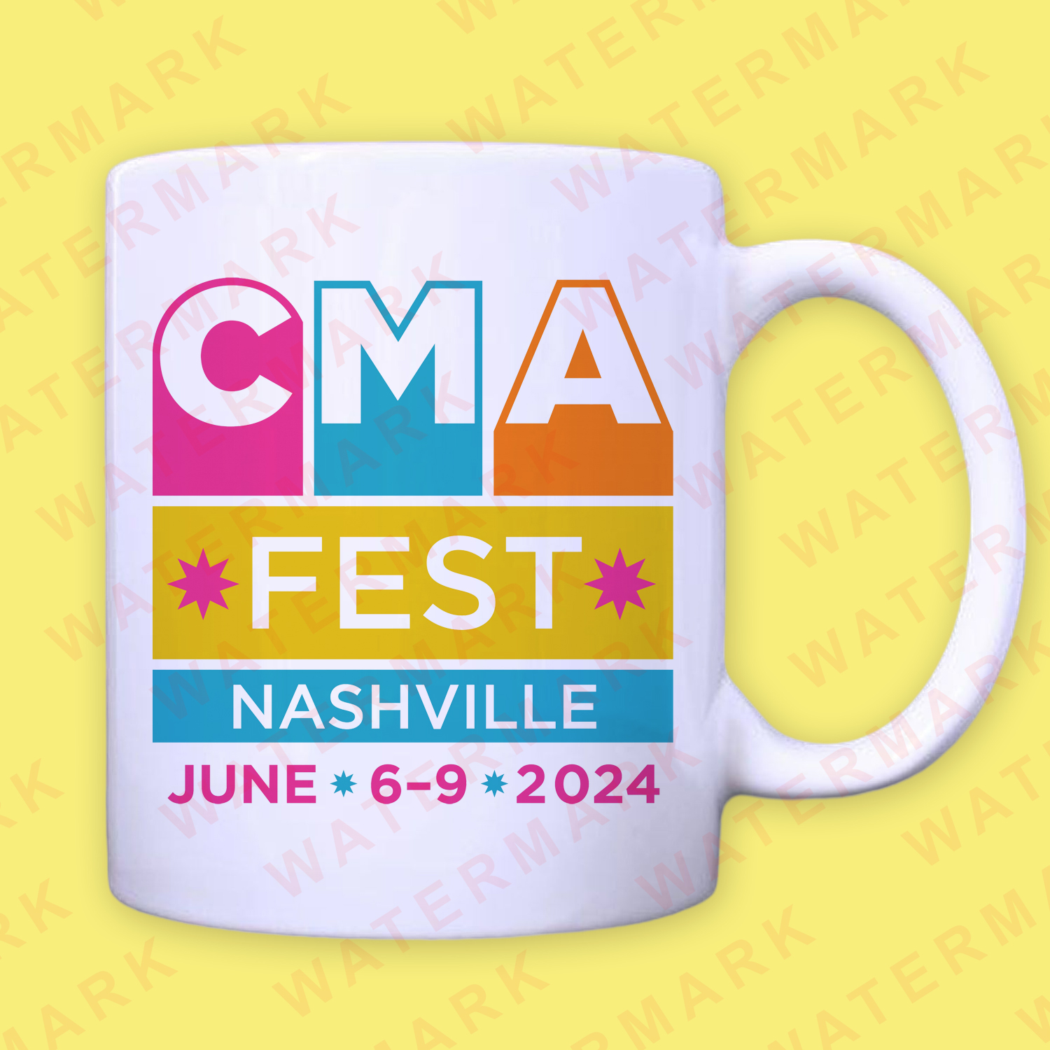 CMA FESTIVAL NASHVILLE 2024 Mug Inspire Uplift
