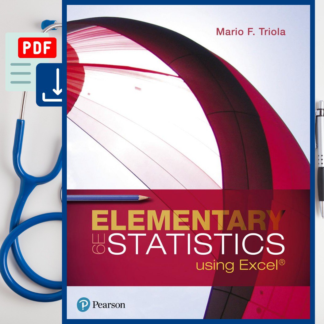 Elementary Statistics Using Excel, 6th Edition | Inspire Uplift