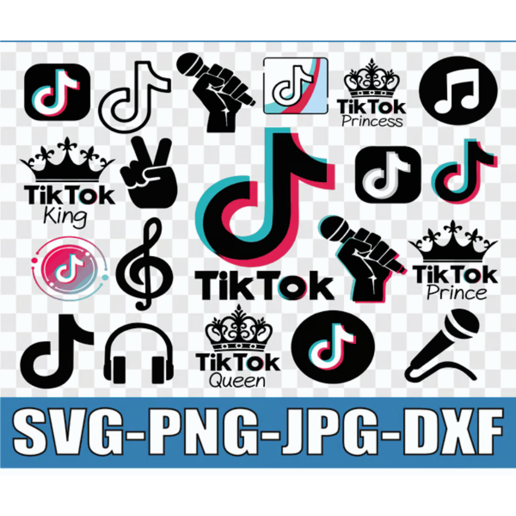 Tik Tok SVG, Tik Tok SVG Bundle, Tiktok Logo, Tiktok Symbol, - Inspire