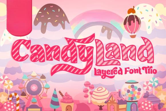 Candy Land Font | Inspire Uplift