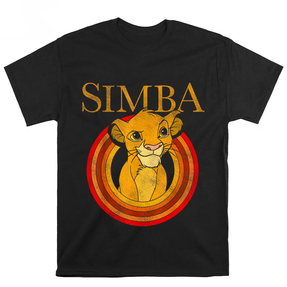 Disney The Lion King Simba Front And Back T Shirt | Inspire Uplift
