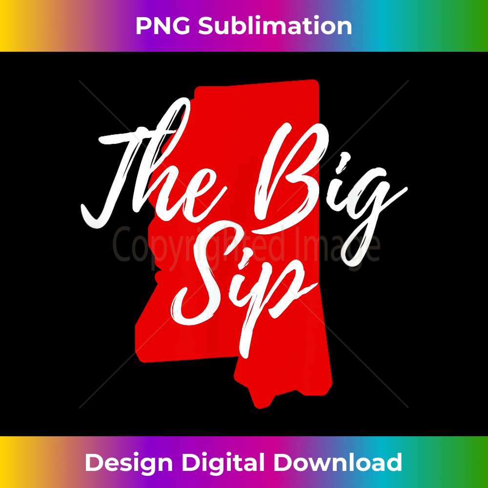 The Big Sip Mississippi Map - Urban Sublimation PNG Design - | Inspire ...