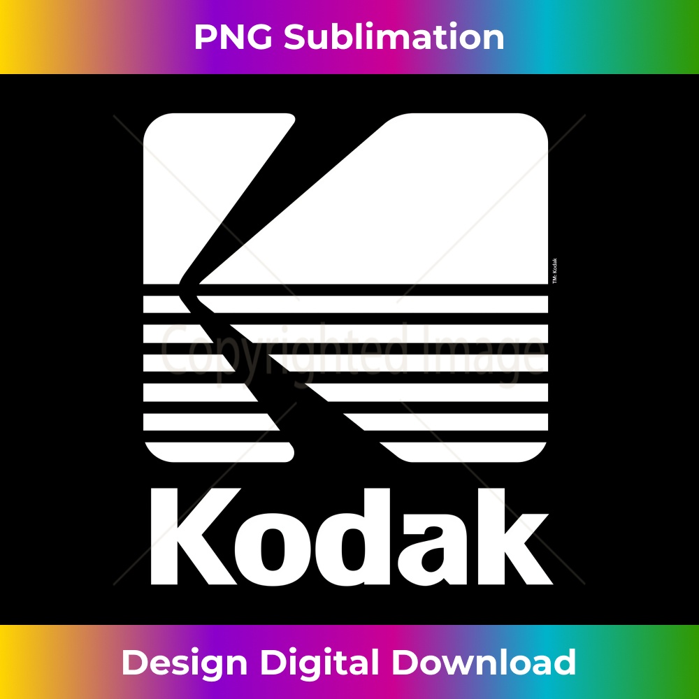 80's Vintage Kodak Logo - White - Contemporary PNG Sublimati | Inspire ...