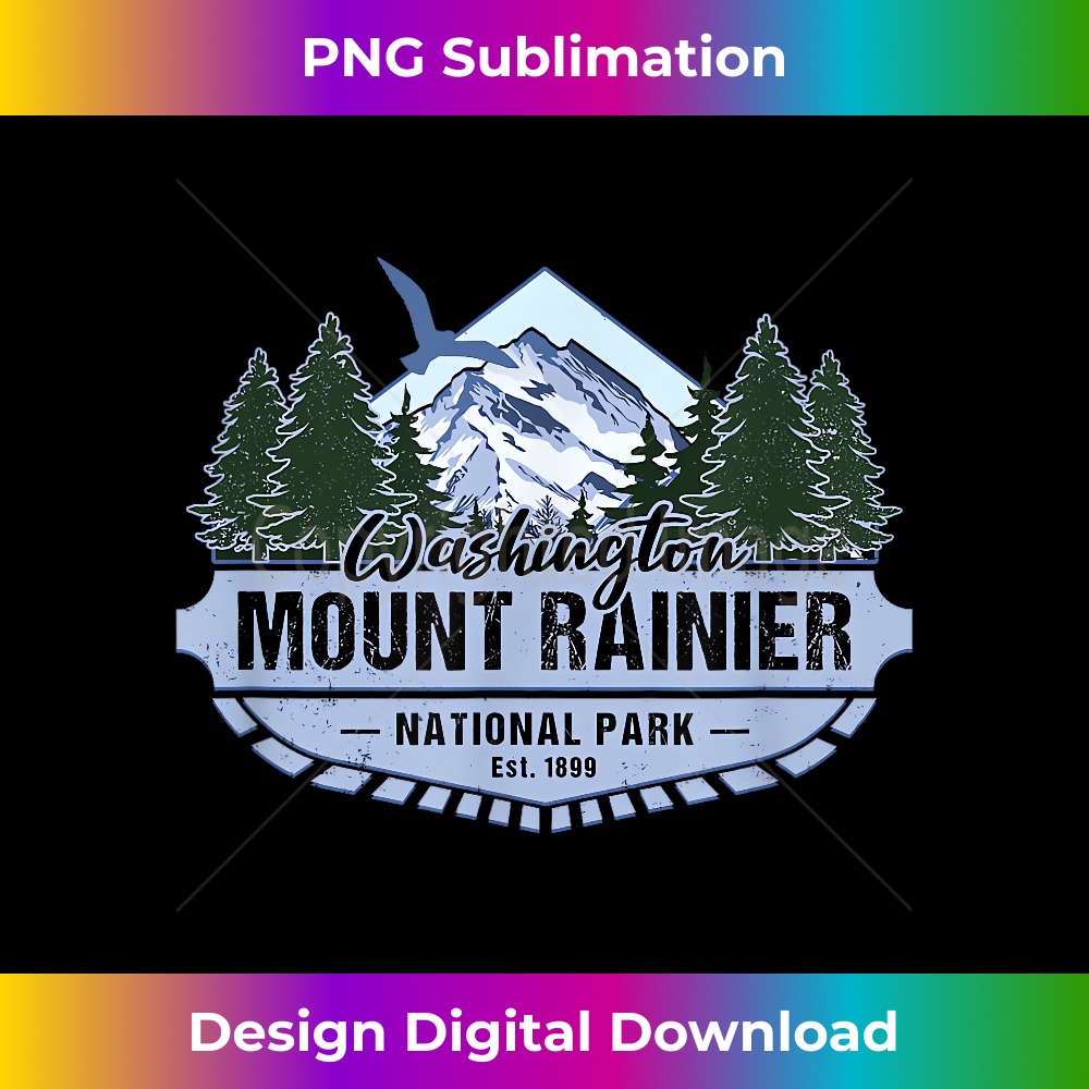 Toppa Ricamata Del Parco Nazionale Del Monte Rainier: Regalo Perfetto Per Gli Amanti Della Natura E Dell'avventura