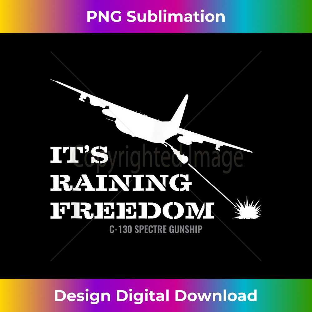 AC-130 Spectre Gunship It's Raining Freedom - Vibrant Sublim - Inspire ...