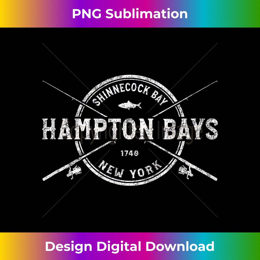 Hampton Bays NY Vintage Crossed Fishing Rods - Artisanal Sub | Inspire ...