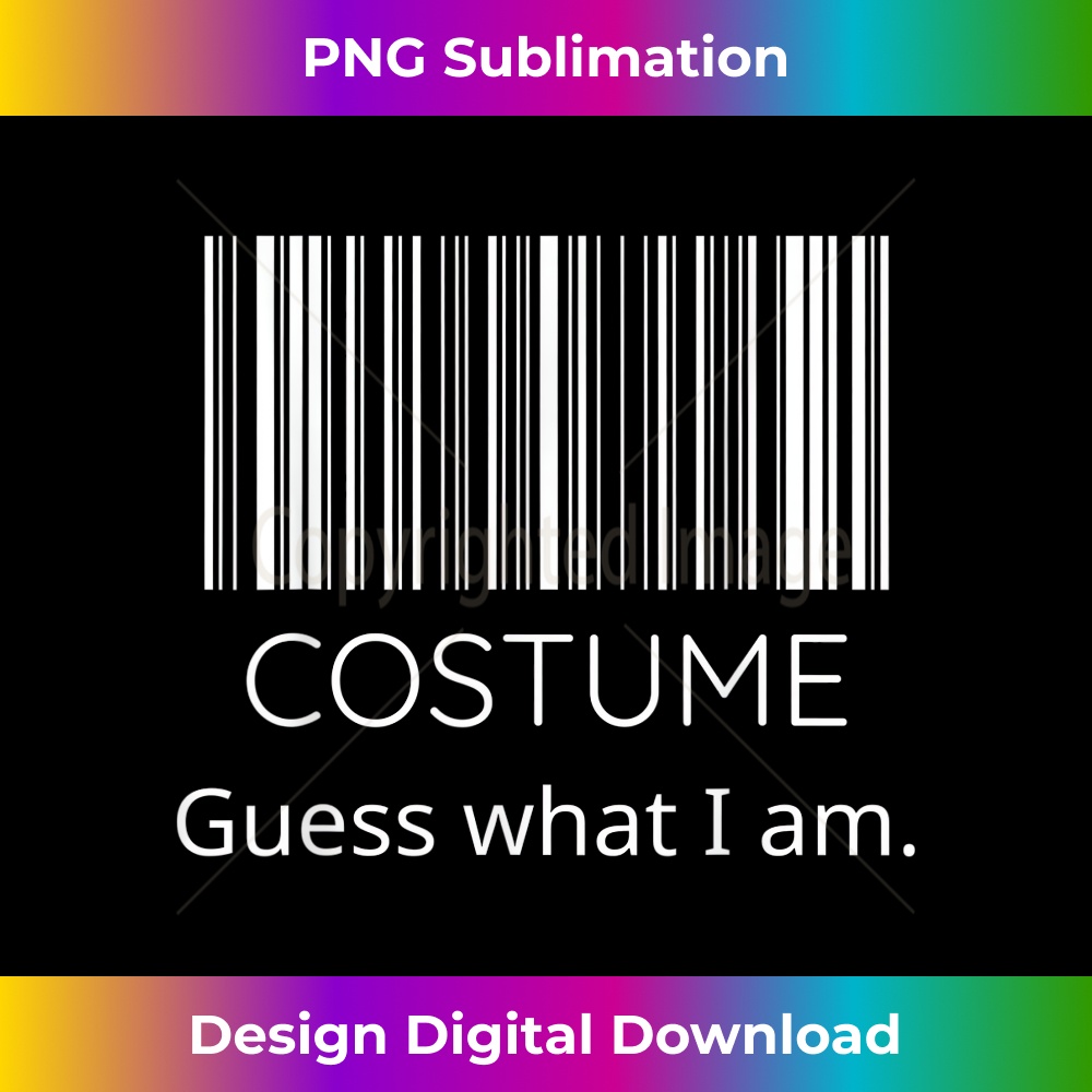 Barcode Funny Halloween UPC Costume Scan Me - Timeless PNG S | Inspire ...