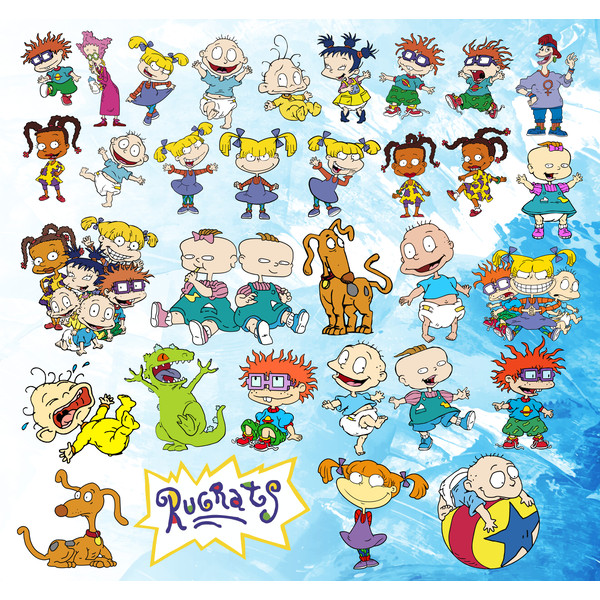 rugrats svg, chuckie rugrats svg, tommy rugrats svg, angelic | Inspire ...