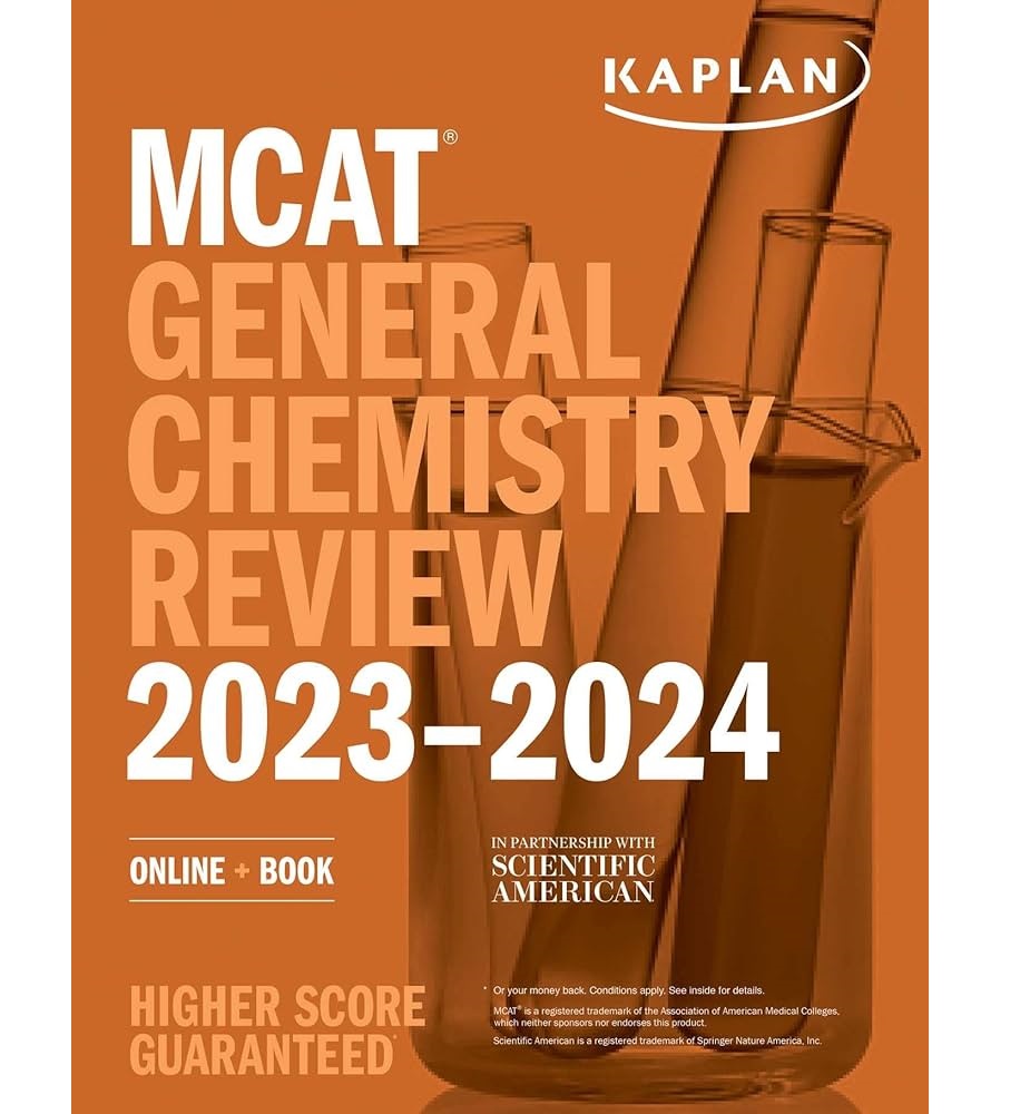 MCAT General Chemistry Review 2023-2024: Kaplan Test Prep - | Inspire ...