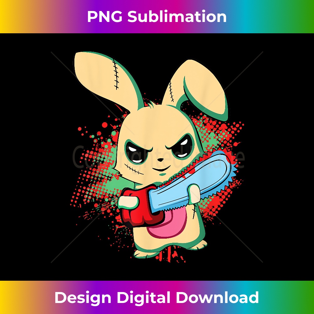 Bad Evil Bunny Scary Saw Rabbit Egg Happy Easter Sunday - So | Inspire ...