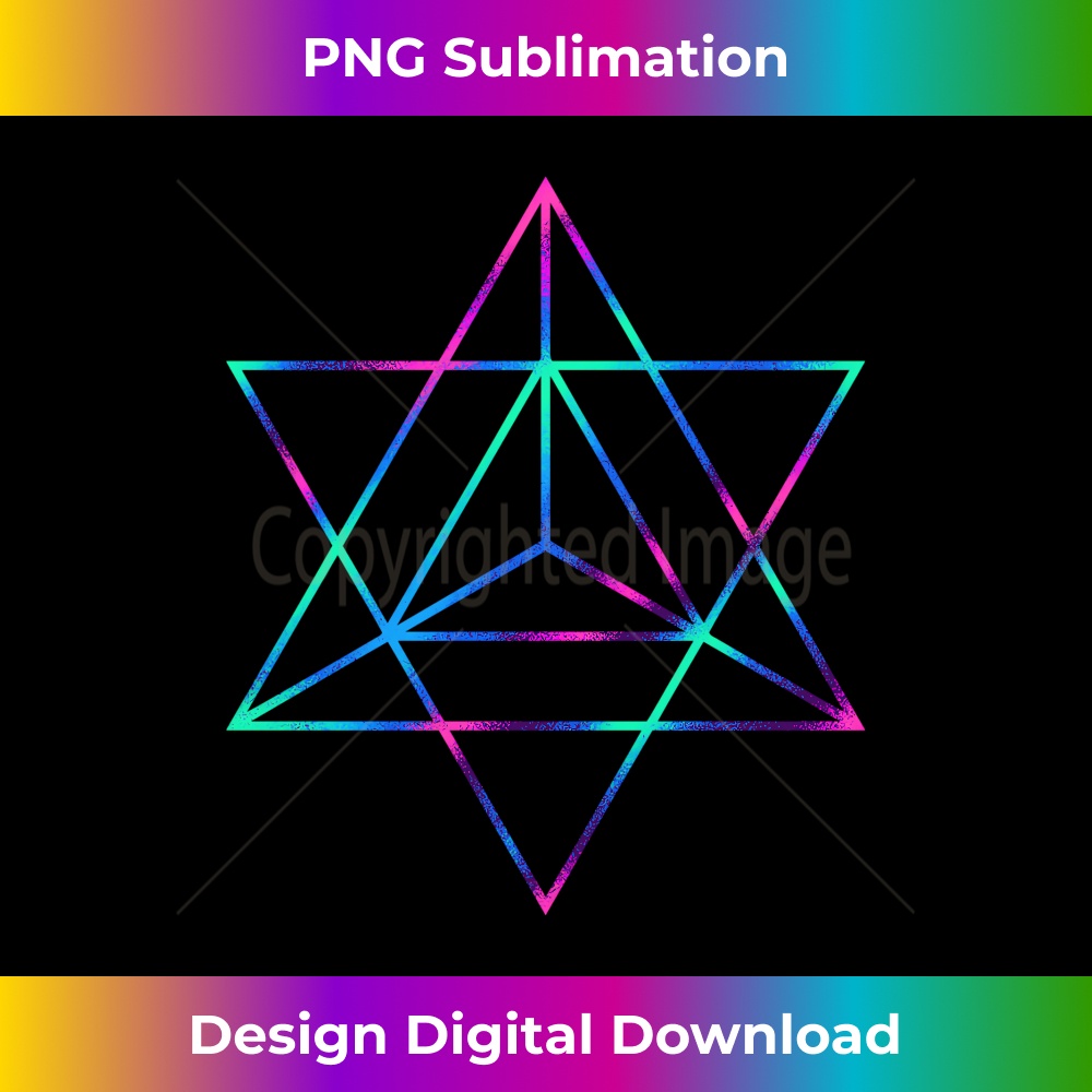 Sacred Geometry Star Tetrahedron Merkaba - Timeless PNG Subl | Inspire ...