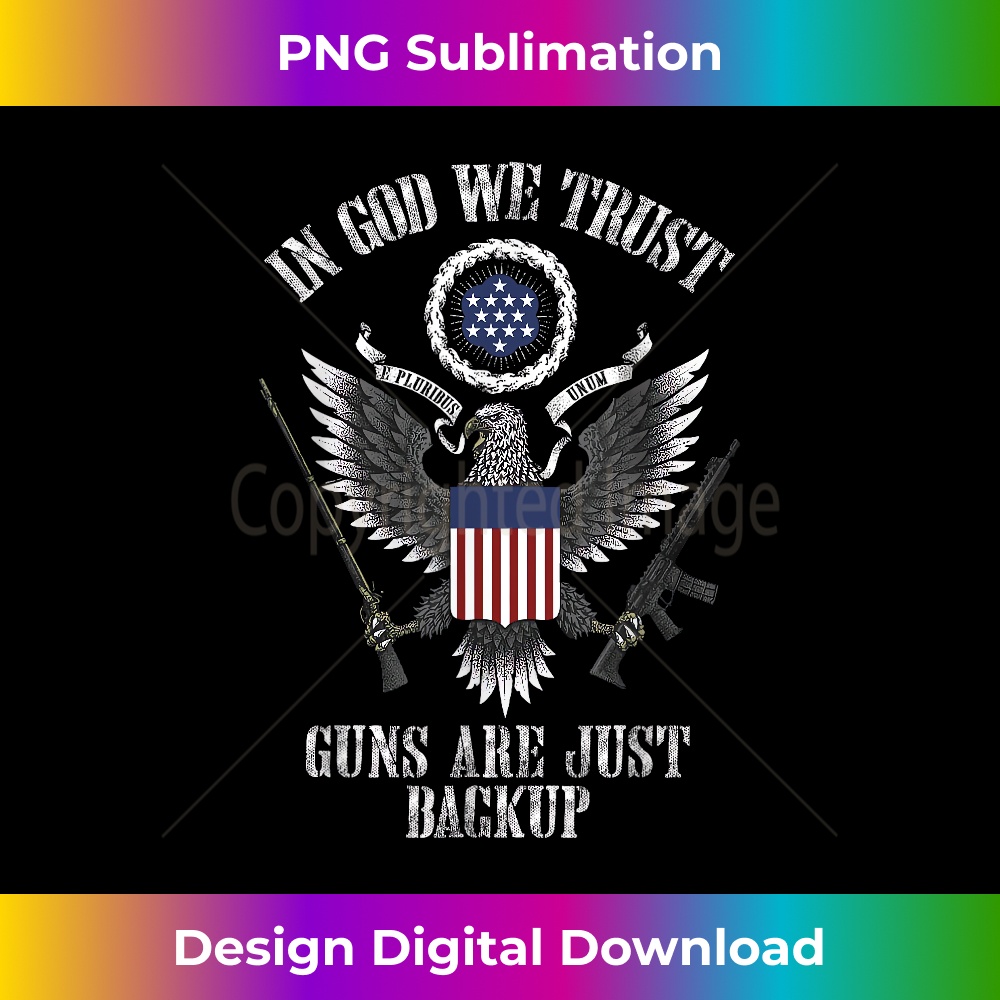 In God We Trust Guns Are Just Backup SVG Graphic by Adnnan333