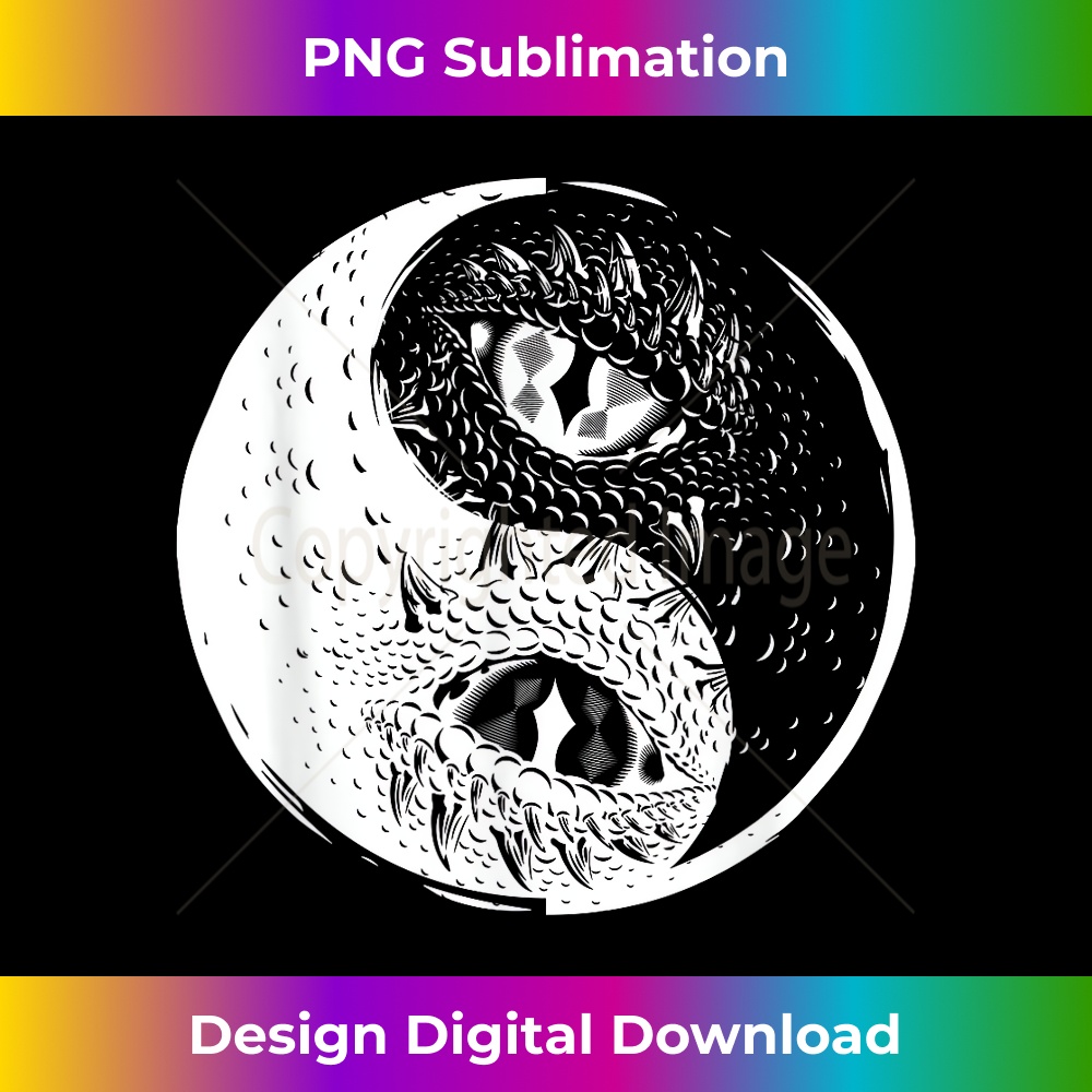 Dragon Yin And Yang Positive Balance Asian Eye Chinese - Del | Inspire ...
