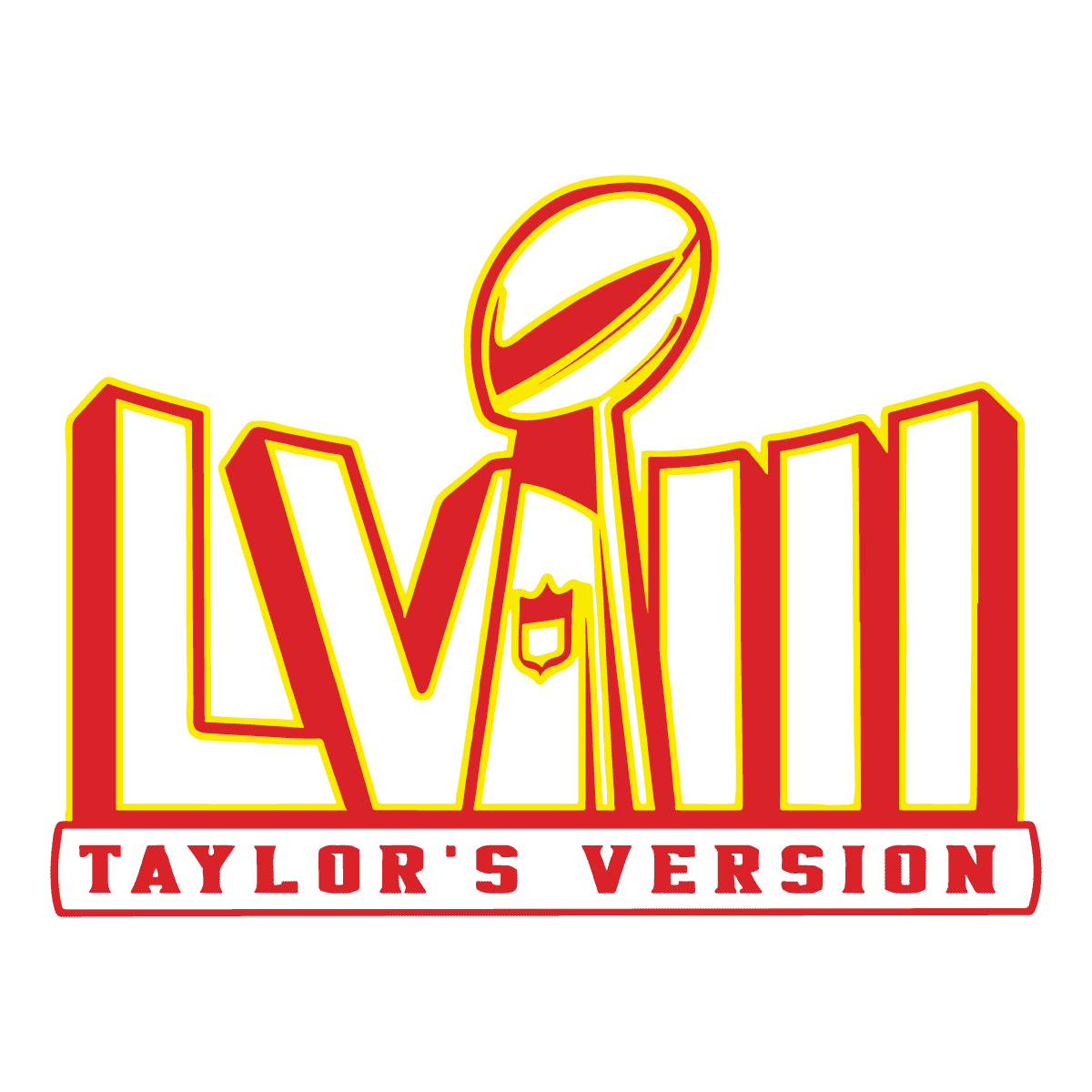 Super Bowl Lviii Taylors Version SVG | Inspire Uplift