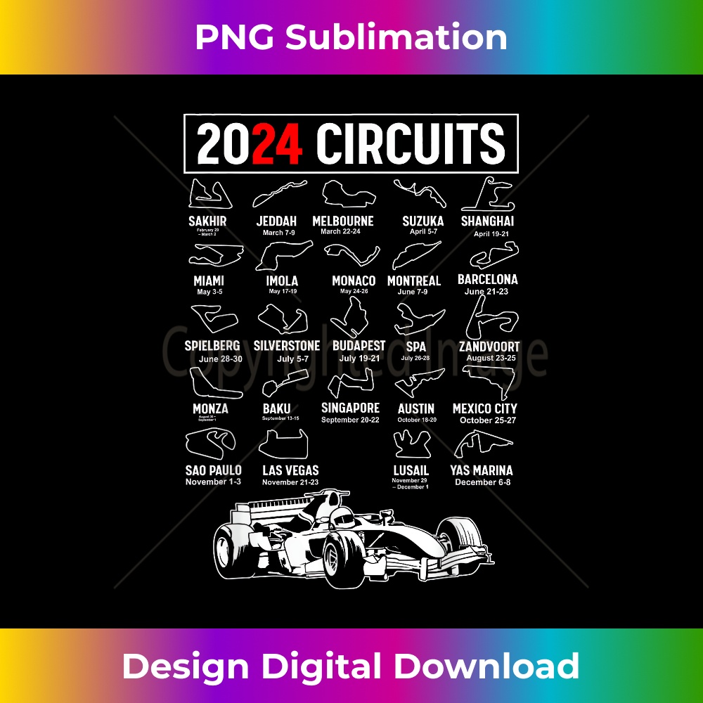 Track Auto Racing Calendar Racing Circuit Track Car Fan Race Lover 2024 calendar - Delu | Inspire ...