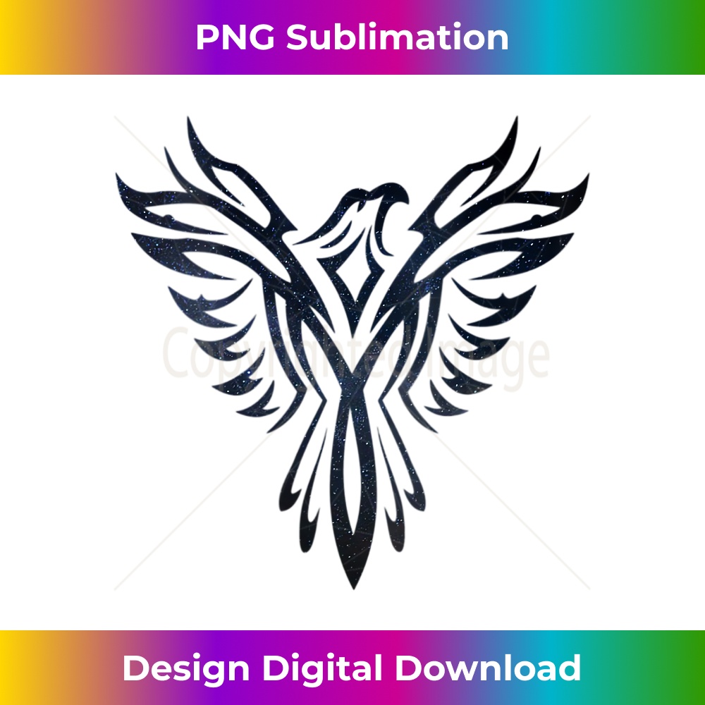 Night Sky Stars Phoenix Mythical Bird Rising Born Again - Ch | Inspire ...