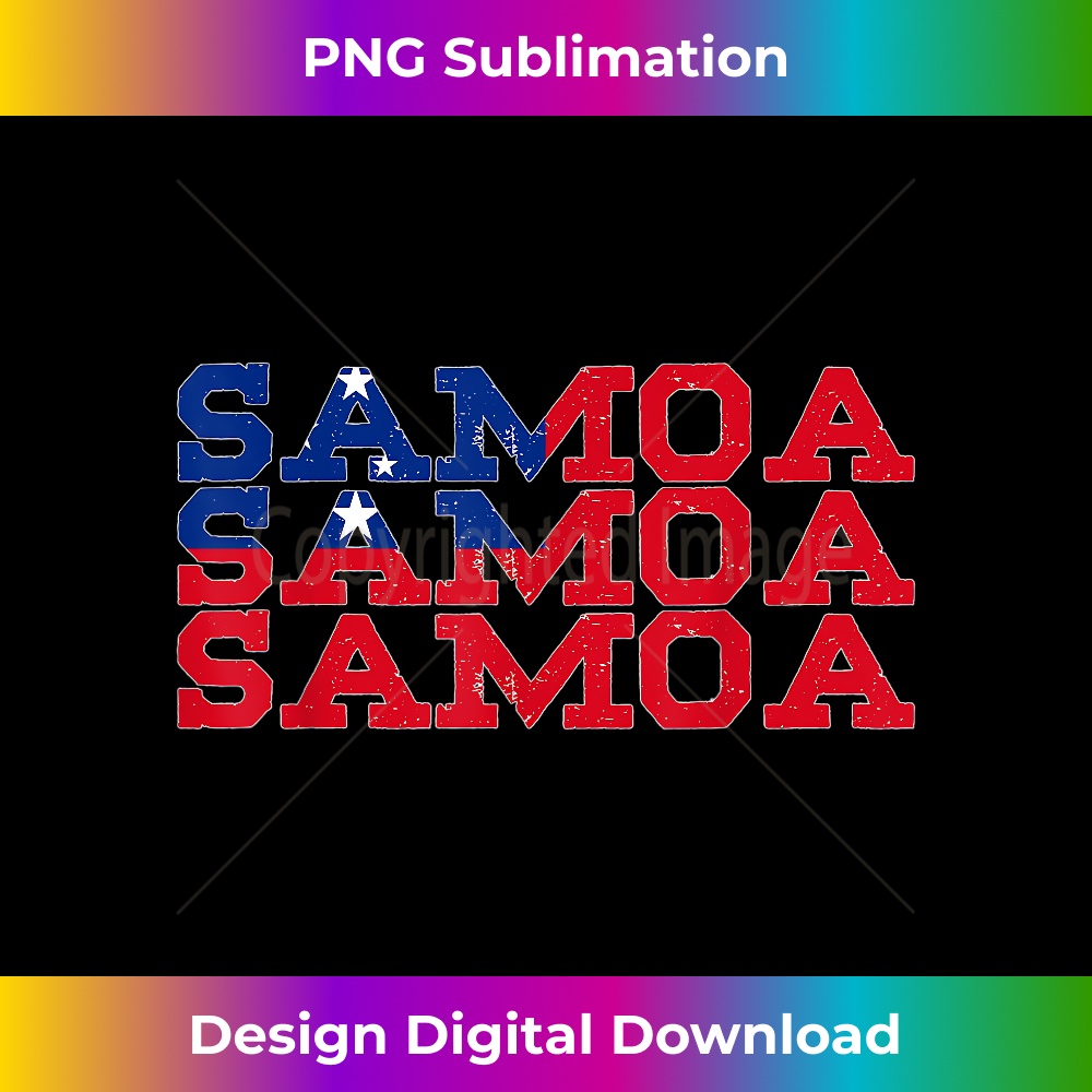 SAMOA Samoan Flag Sports Lovers - Crafted Sublimation Digit | Inspire ...