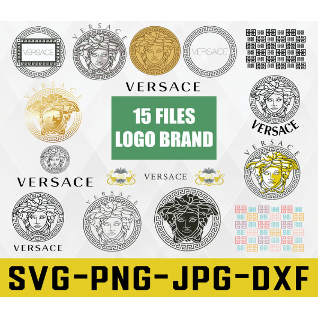 Versace Svg, Versace Logo Svg, Versace Clipart, Versace Bund - Inspire