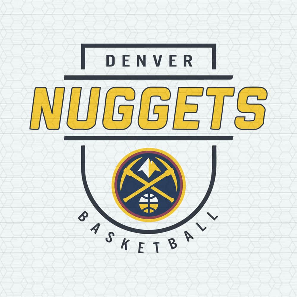 Denver Nuggets Basketball Logo SVG | Inspire Uplift
