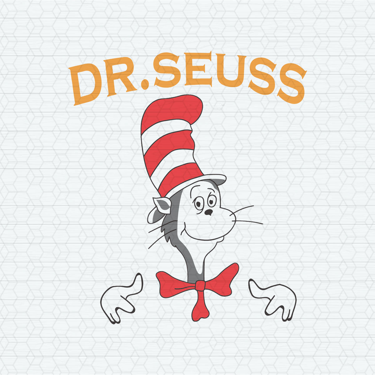 Funny Dr Seuss Cat In The Hat SVG - Inspire Uplift