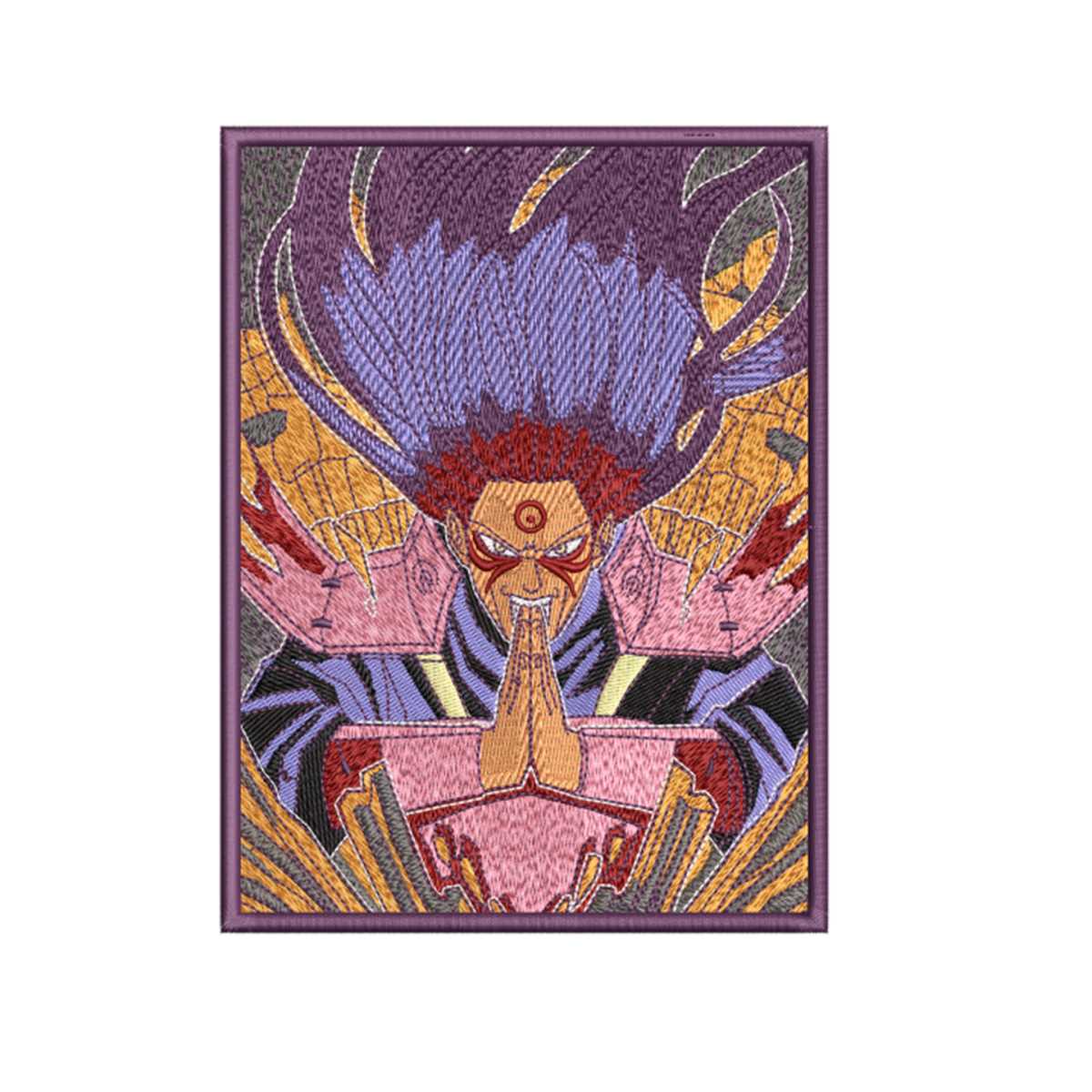 Hashirama Naruto Embroidery Design Anime | Inspire Uplift