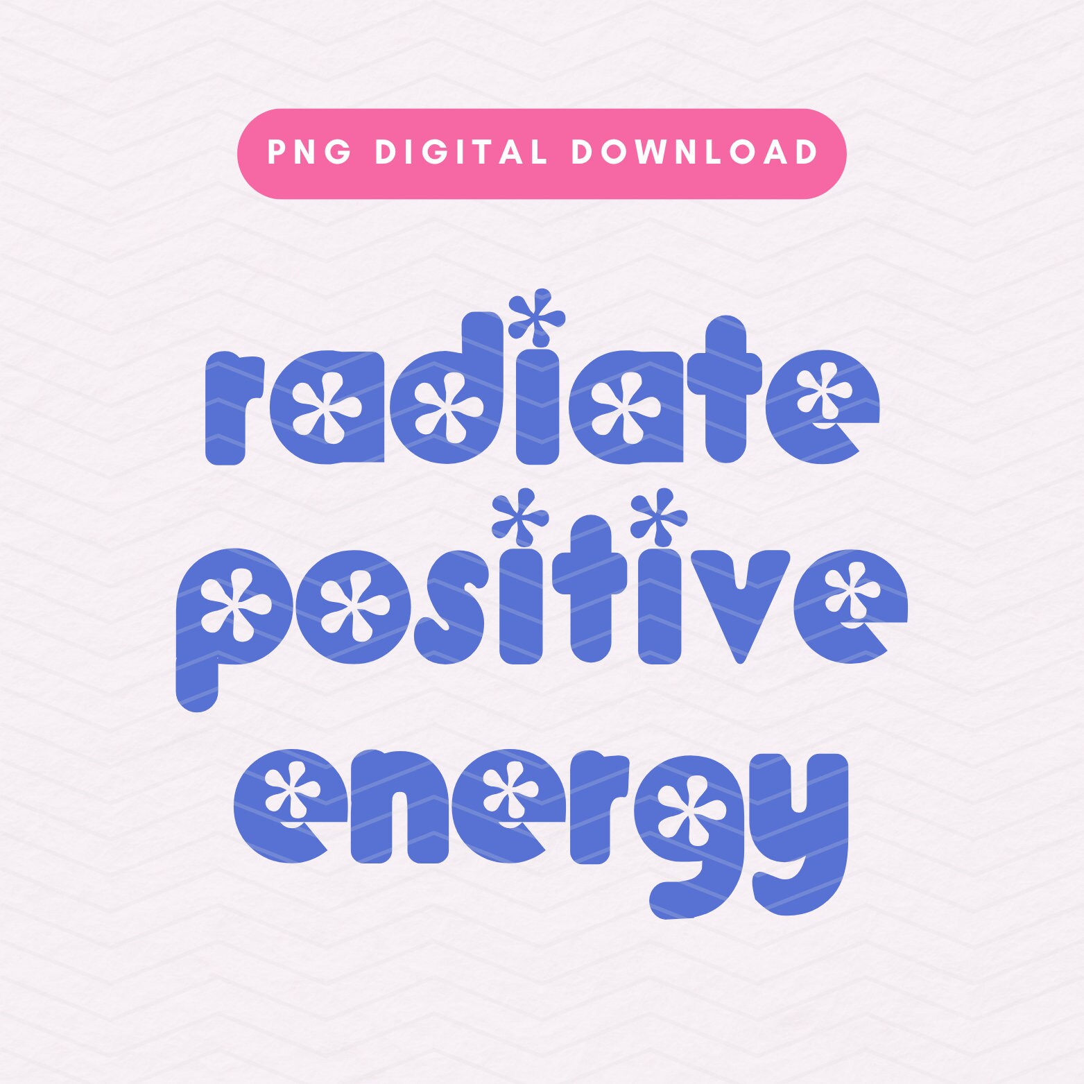 Radiate Positive Energy PNG, Trendy Positivity PNG, Affirmat | Inspire ...