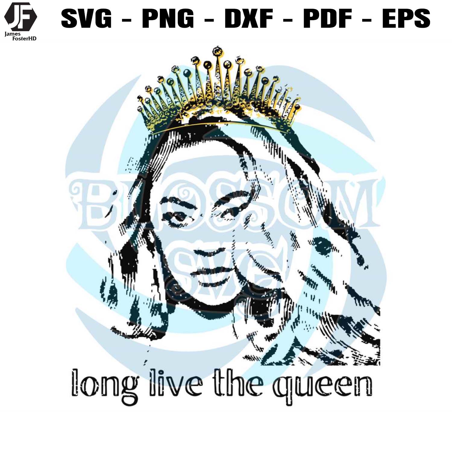 Beyonce Long Live The Queen SVG Renaissance Tour SVG File | Inspire Uplift