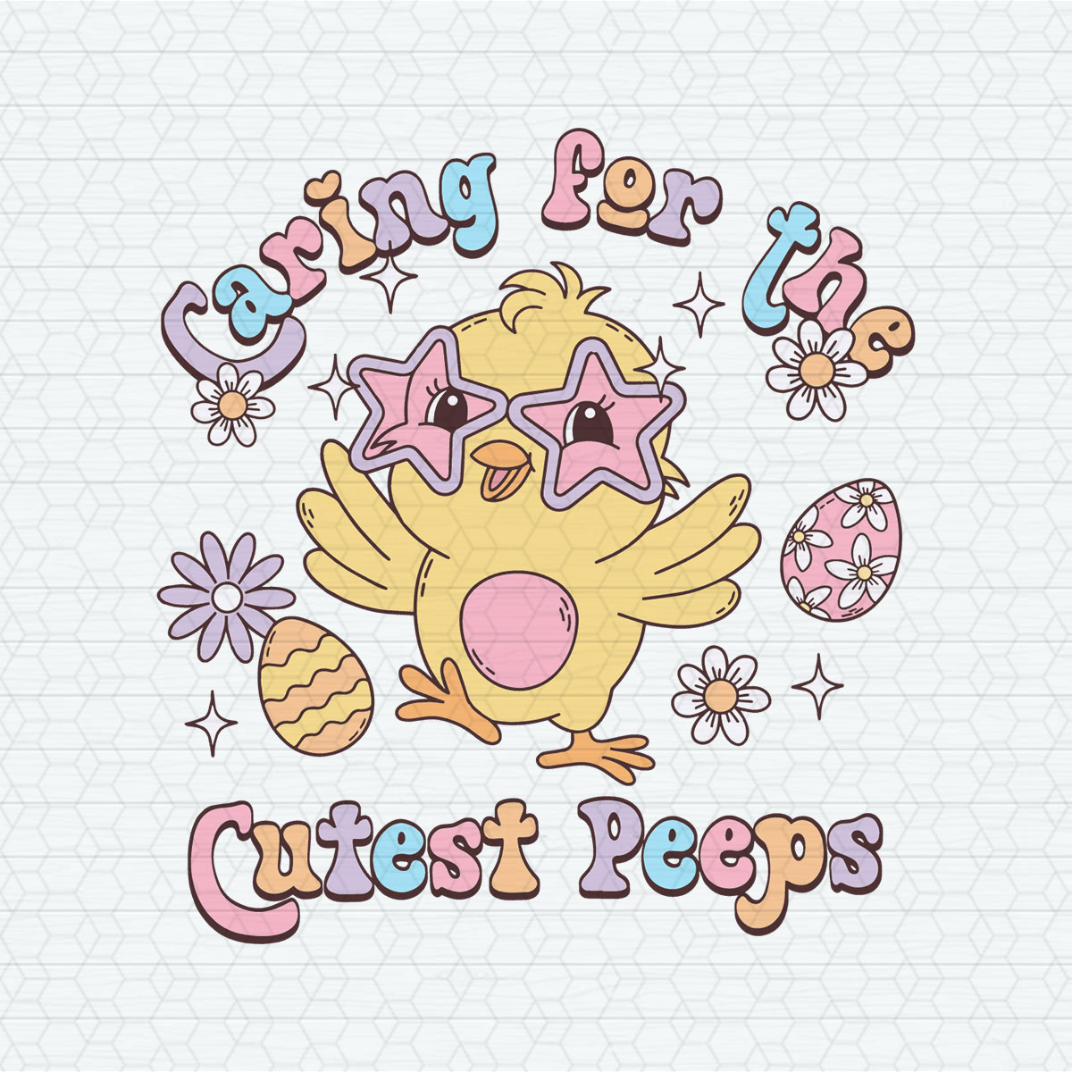 Caring For The Cutest Peeps Nicu Easter SVG - Inspire Uplift