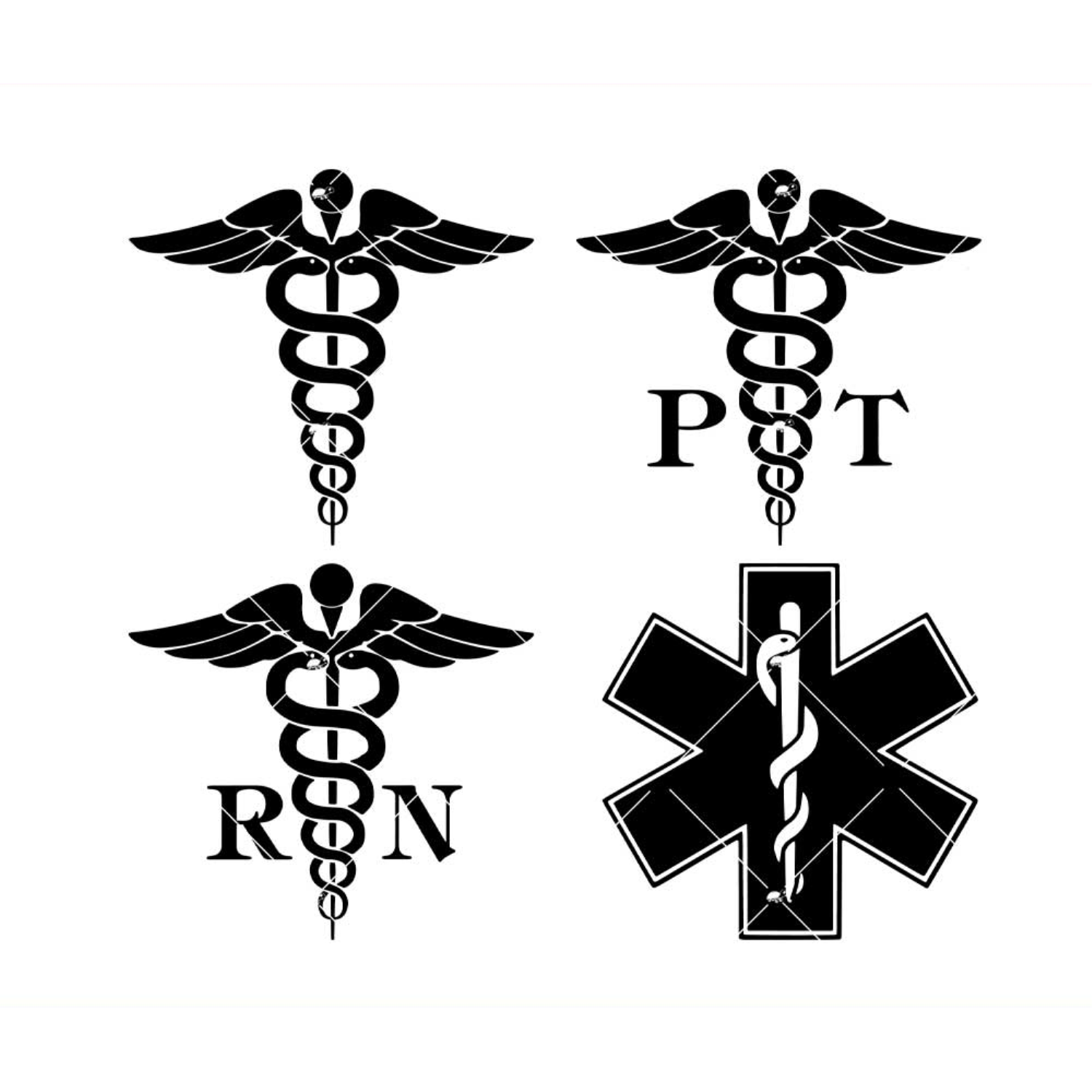 Medical Emblems Bundle Svg, Medical Logo Svg, Nurse Svg | Inspire Uplift
