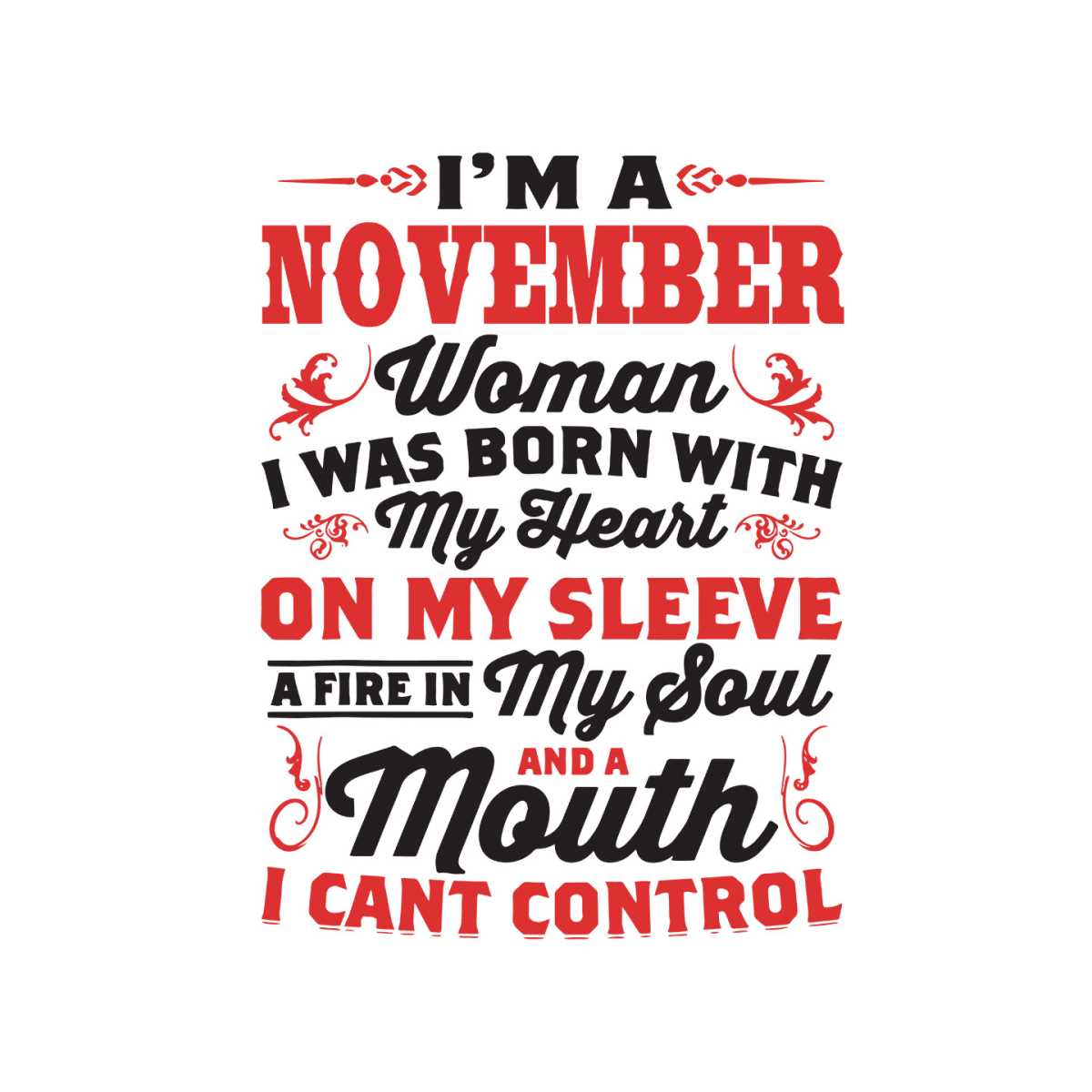 November Woman Im A November Woman Quote Svg, Birthday Svg, November Woman | Inspire ...
