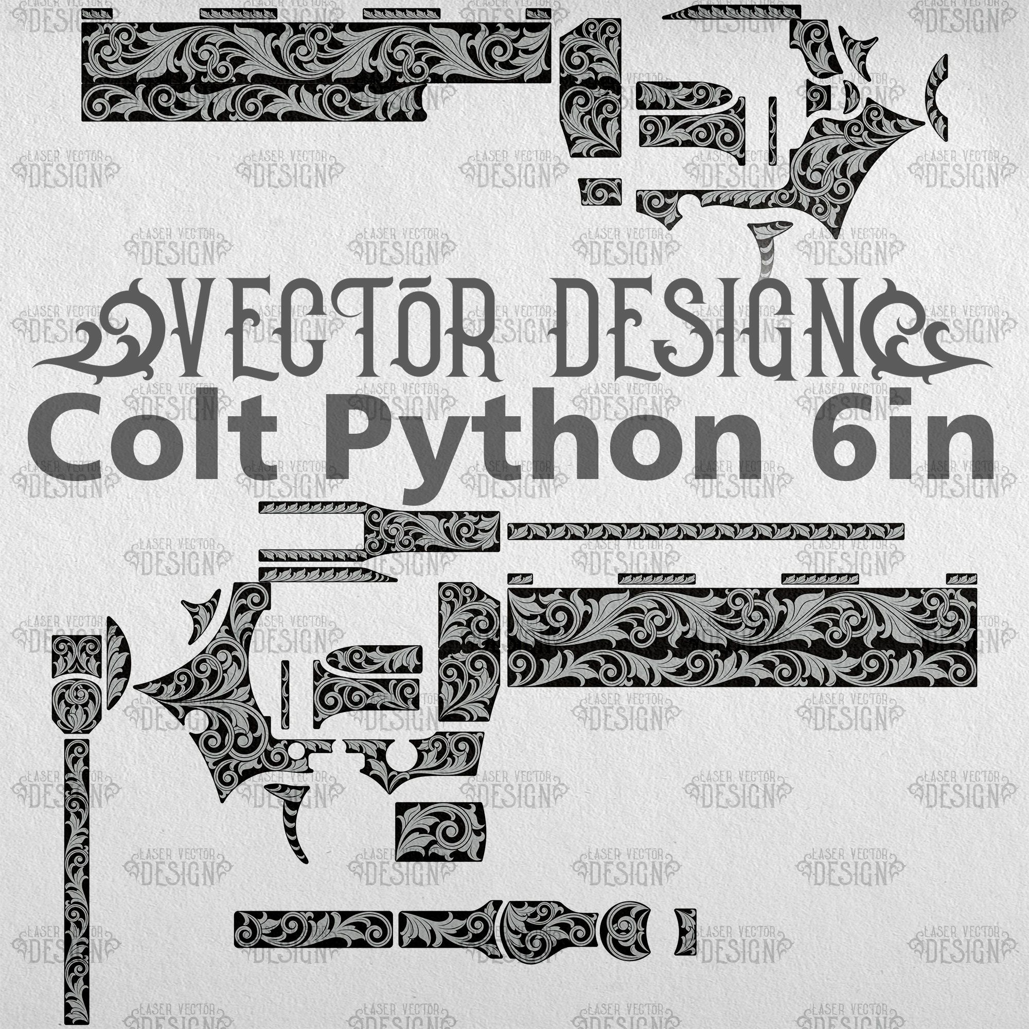 VECTOR DESIGN Colt Python 6 in Scroll | Inspire Uplift